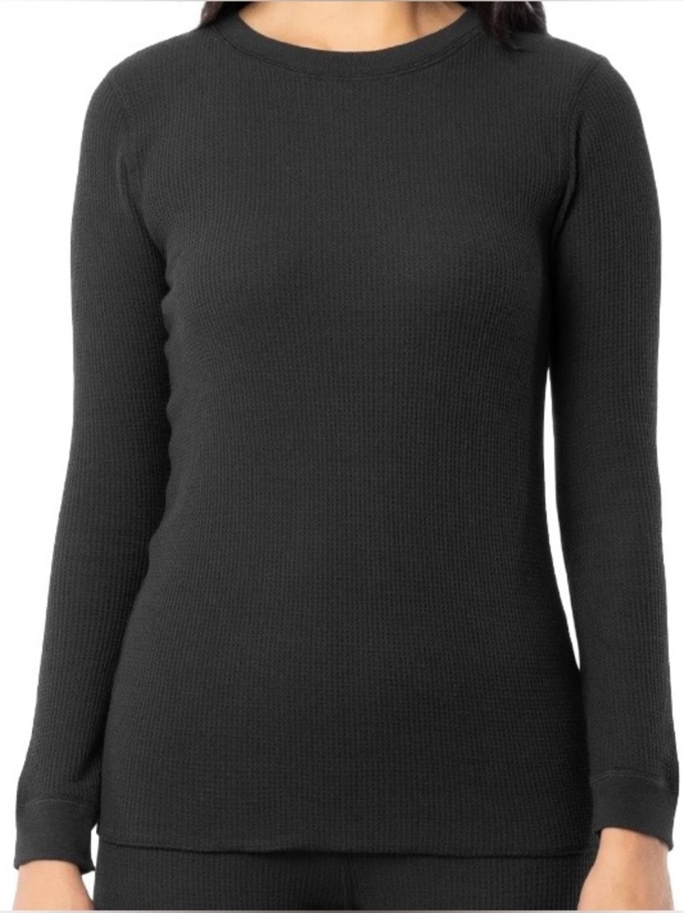 Fruit of the Loom Recycled Waffle Thermal Top Size XXL